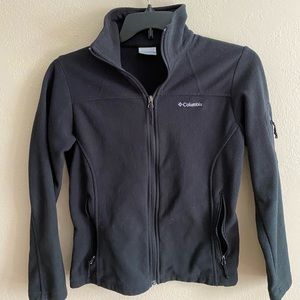 Black Columbia zip up jacket